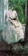 Konstantin Korovin Portrait of the Actress, Titiana Liubatovich oil painting artist